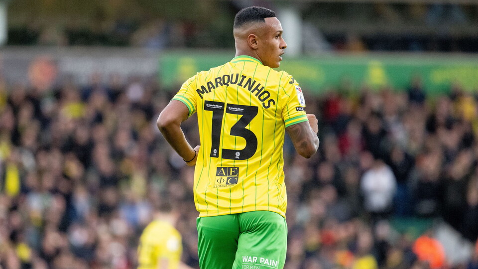 Marquinhos will be available for Norwich City’s next three games following a successful claim of wrongful dismissal.