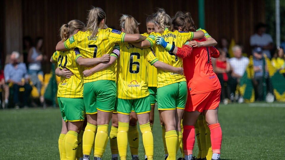 Norwich City Women claimed a 5-0 victory at home against Dussindale and Hellesdon Rovers on Sunday, March 19, with four goals in the final 18 minutes of the semi-final of the Harrod Sport Women's Cup.