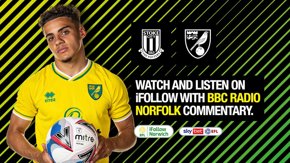 Norwich City's Sky Bet Championship match with Stoke City on Tuesday, November 24 (7pm UK) is available for season ticket holders to watch for free on iFollow.