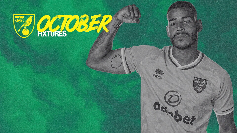 October is set to be a packed schedule for Norwich City, with six first-team fixtures, eight academy games and three women’s matches, as well as an international break.