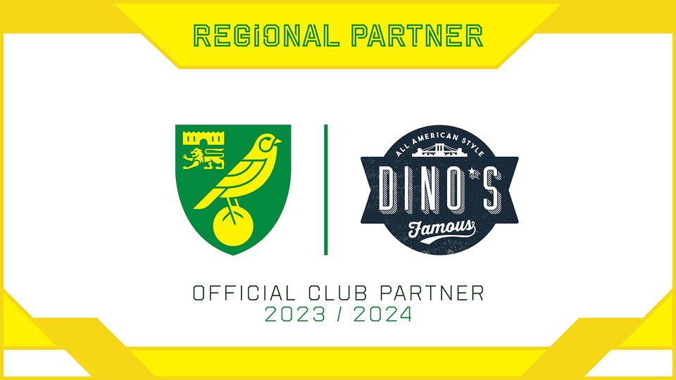 Norwich City are delighted to announce a partnership with Dino’s Famous.