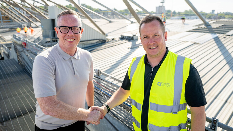 Norwich City have renewed their regional partnership with on-site paint spraying specialists Cladspray Solutions.
