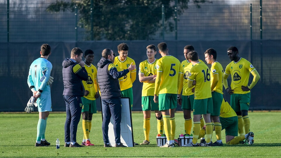After Norwich City’s Under-23s beat Colchester United 3-1 in Monday’s friendly match, midfielder Regan Riley said that, following an impressive first half, the Canaries let their foot off the gas slightly in the second period.