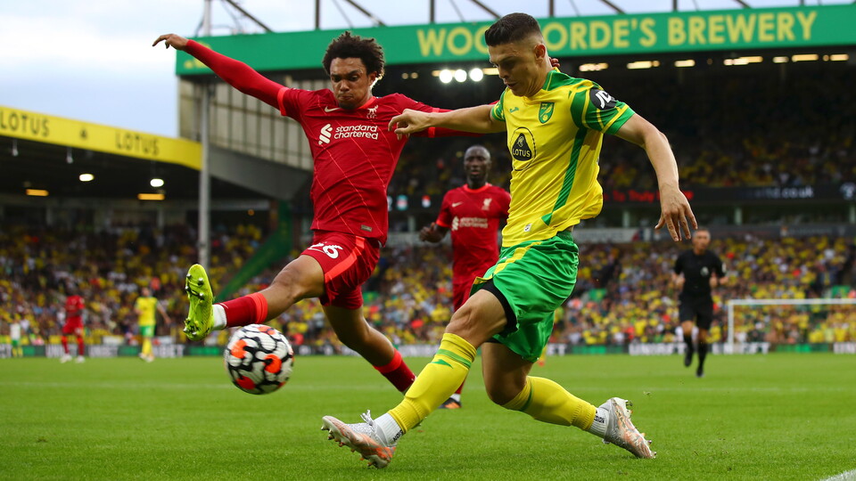 Norwich City travel to Anfield for Saturday's Premier League fixture against Liverpool (3pm KO).