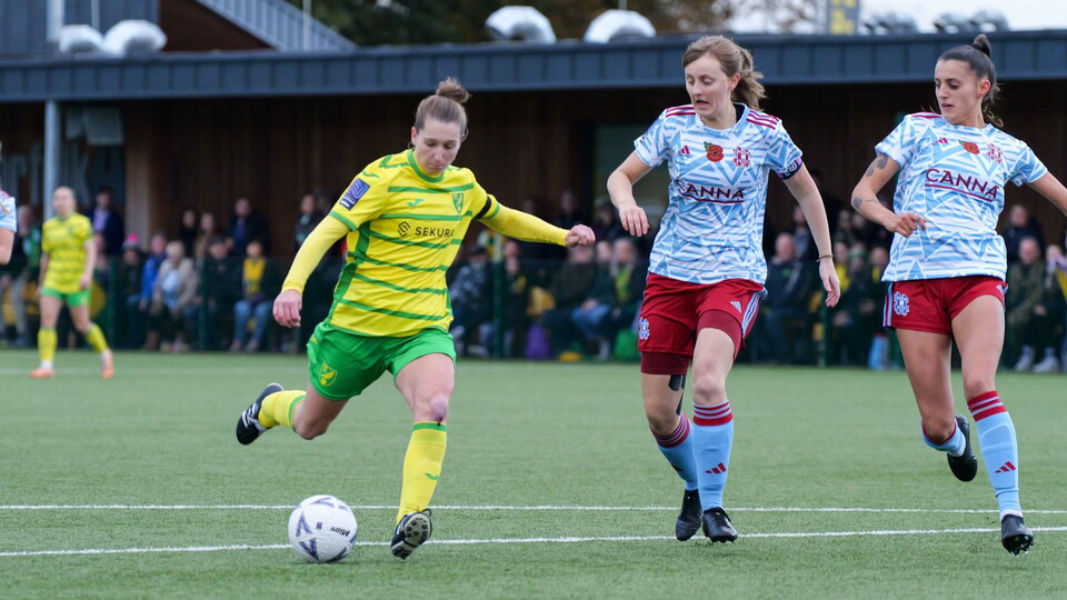 Norwich City Women progressed to the second round of the Women’s FA Cup in thrilling fashion, dispatching tier three Hashtag United at The Nest.