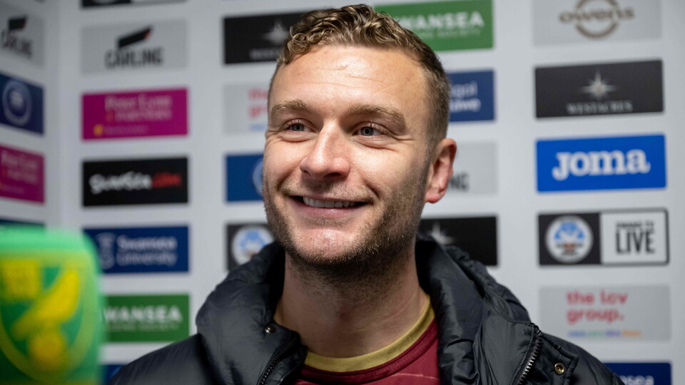 Defender Ben Gibson impressed in Norwich City's 1-0 win at Swansea.com Stadium, as the squad played their first game after the World Cup break.