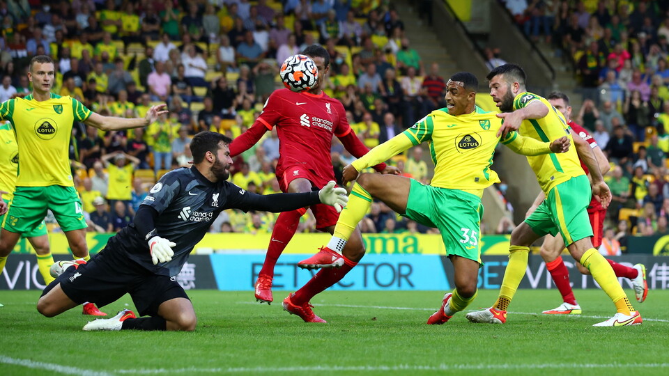 Norwich City face Liverpool at home in the third round of the Carabao Cup at 7.45pm on Tuesday night.