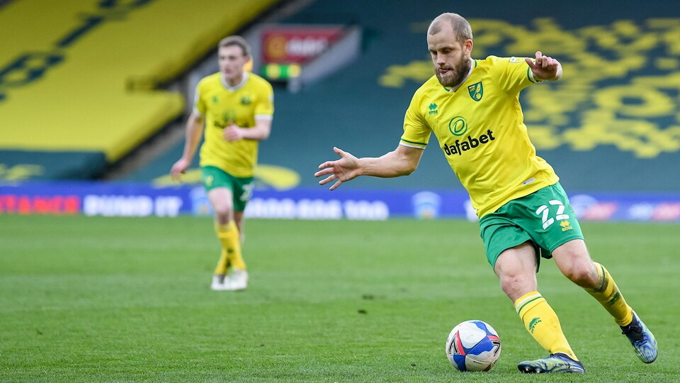 Teemu Pukki's matchworn shirt against Luton Town is now up for auction on our eBay store.