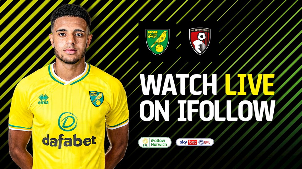 Norwich City’s clash with AFC Bournemouth on Saturday, April 17 (8pm) will be available for season ticket holders to watch for free on iFollow.