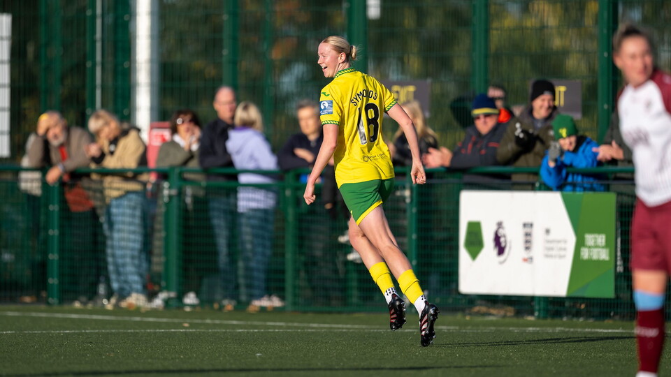 Norwich City Women's Freya Symonds has been voted as the Blakely Clothing Player of the Month for November.