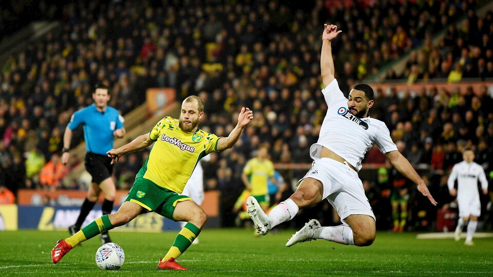 Third and second go head-to-head on Saturday at 3pm as Norwich City host Swansea City in the Sky Bet Championship.