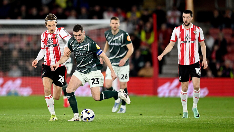 Norwich City fell to a 1-0 defeat away to Southampton in the Sky Bet Championship on Wednesday night.