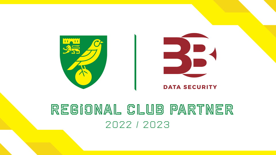 Norwich City are delighted to announce a new regional partnership with 3B Data Security.