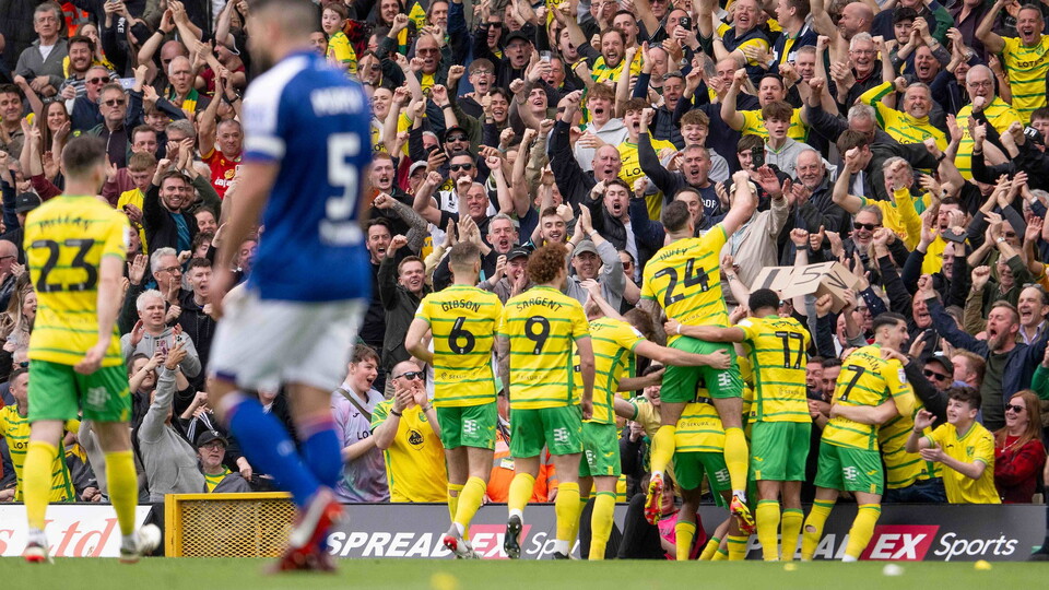 Just one goal was enough for the Canaries to take all three points away from the East Anglian derby, keeping their unbeaten run against Ipswich in tact for the 15th year.