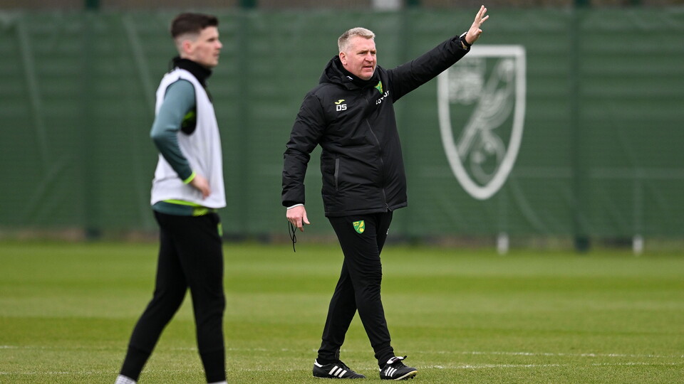 Norwich City head coach Dean Smith says the players have been working hard to put things right on the training ground ahead of tomorrow’s game against Brighton & Hove Albion.