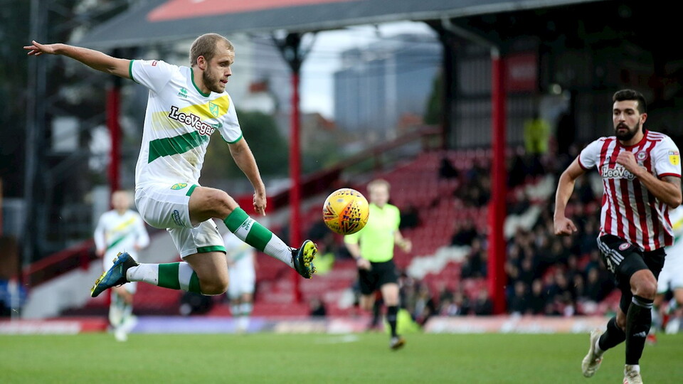 Norwich City travel to the Brentford Community Stadium for the venue’s first ever midweek Championship fixture on Tuesday (7.45pm KO).