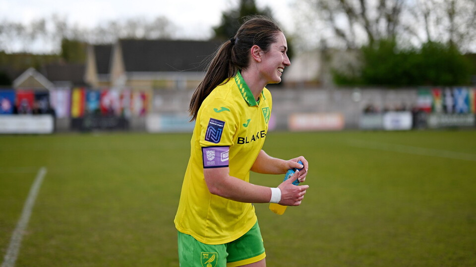 Norwich City Women's Grace Riglar has won the Division One South East Golden Boot award for the 2025/26 season.