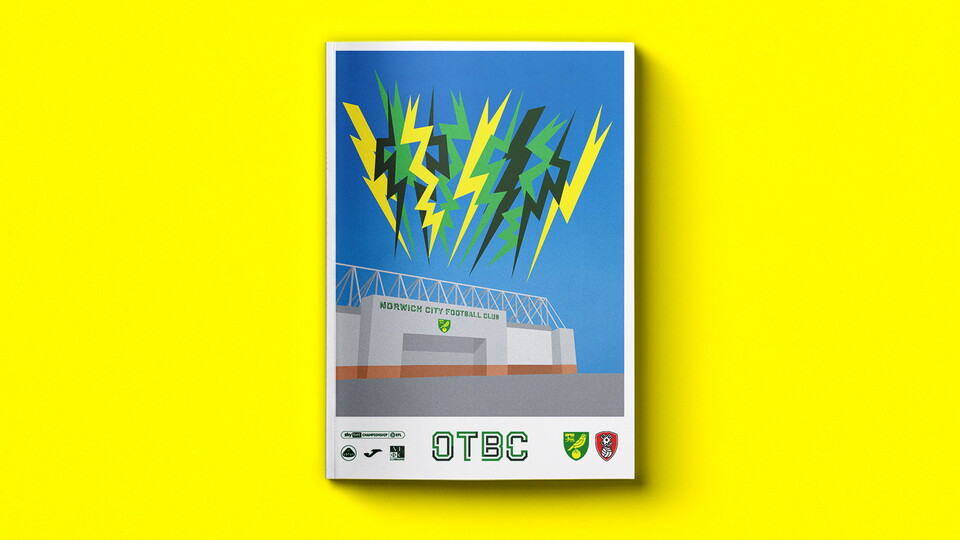 The next issue of OTBC, Norwich City's official matchday programme, is now available to order ahead of the game against Rotherham United on Monday, April 10.