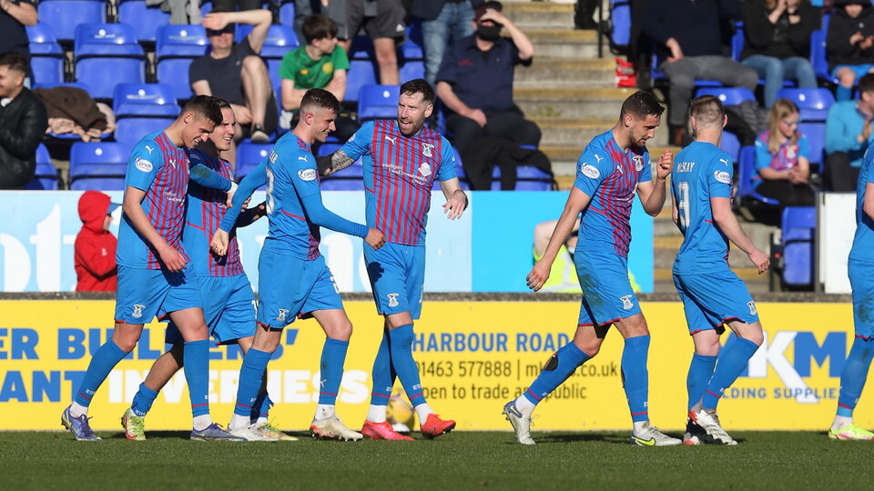 Reece McAlear scored an outstanding goal for Inverness Caledonian Thistle and won the man of the match award in Saturday’s 2-0 win at home to Dunfermline Athletic.