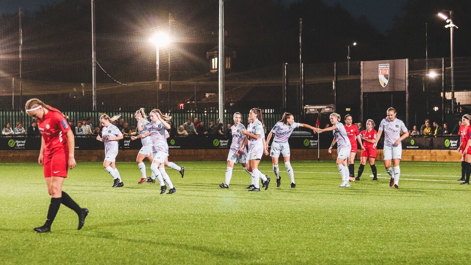 Natasha Snelling scored a perfect hattrick as Norwich ran rampant in 7-0 victory over local rivals, Wymondham.