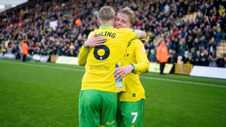 The matchworn shirts from Norwich City's Sky Bet Championship win against Southampton are now available via auction.