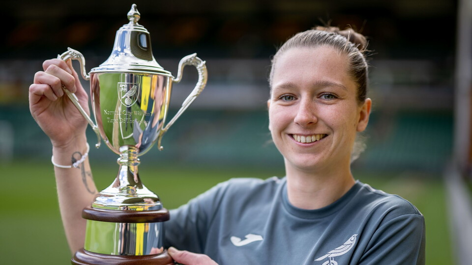 We are delighted to confirm that Ellie Smith has been voted as the Norwich City Women Player of the Season, presented by Eleven Sports Media.