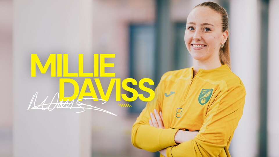 Norwich City Women are delighted to announce that Millie Daviss has signed a professional contract with the club.