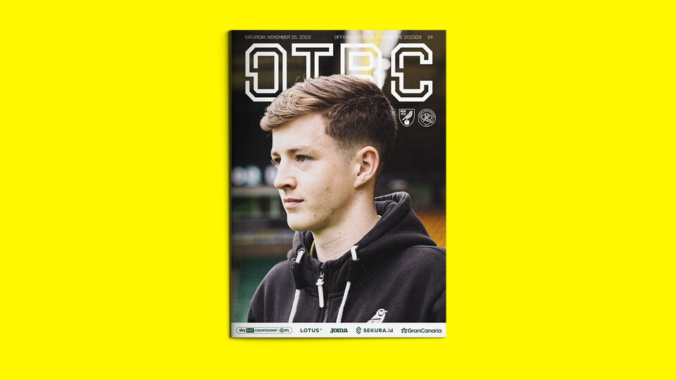 The latest edition of OTBC, for Norwich City v Queens Park Rangers on Saturday, November 25, is now available to purchase online.