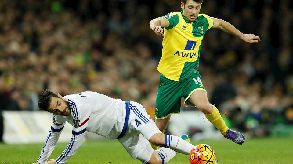 In this feature we are counting down Norwich City's top 15 Premier League appearance makers.