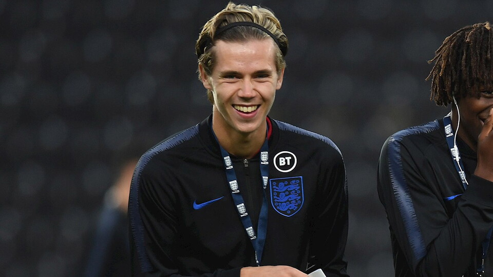 Norwich City midfielder Todd Cantwell has been called up to the latest England Under-21s side for the UEFA European Championship group stage.