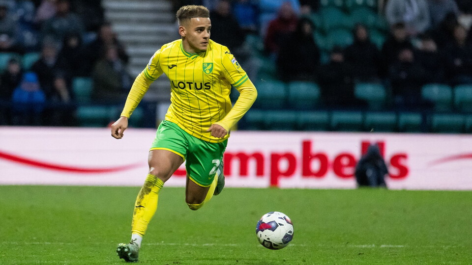 Norwich City members can be in with the chance of winning a Max Aarons matchworn shirt from our fixture against Preston.