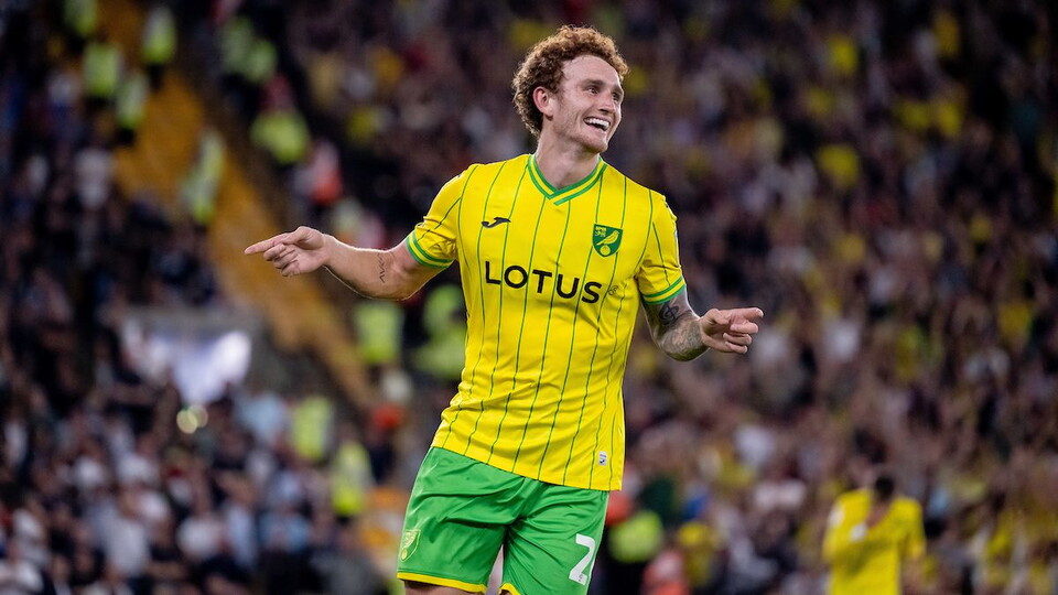 Josh Sargent has been crowned Norwich City’s Player of the Month for August.