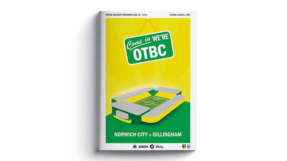 An official matchday programme has been produced for our pre-season friendly with Gillingham this evening.