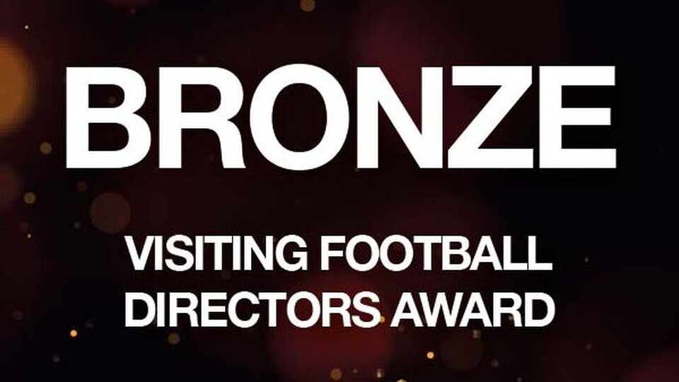 At the Stadium Events and Hospitality Awards 2022, Norwich City won bronze for the Visiting Football Directors Award.