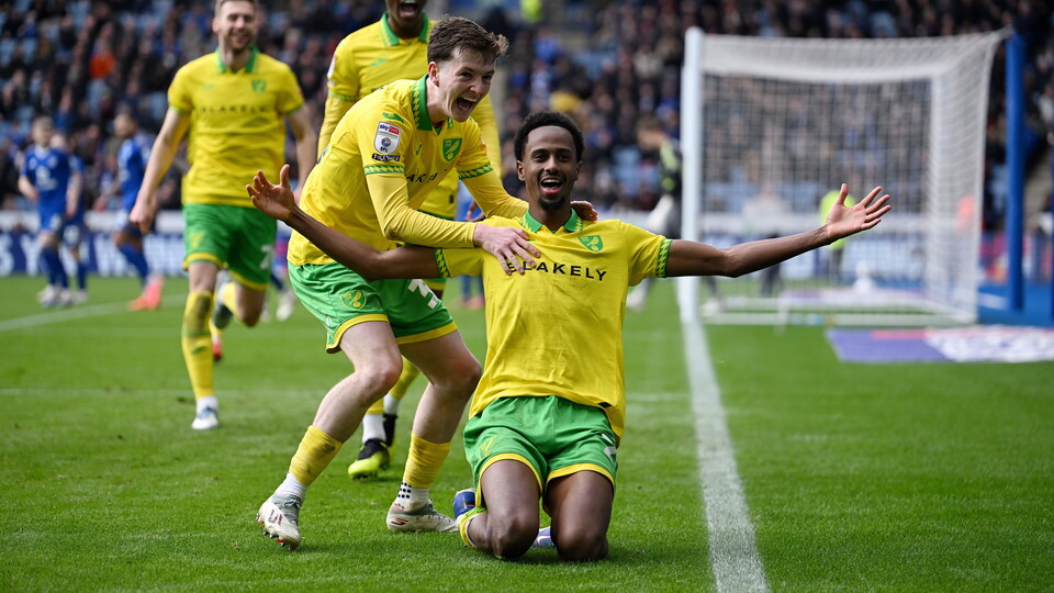 Take a look at some of our favourite photos from a 2-0 win away against Leicester City in the Sky Bet Championship.