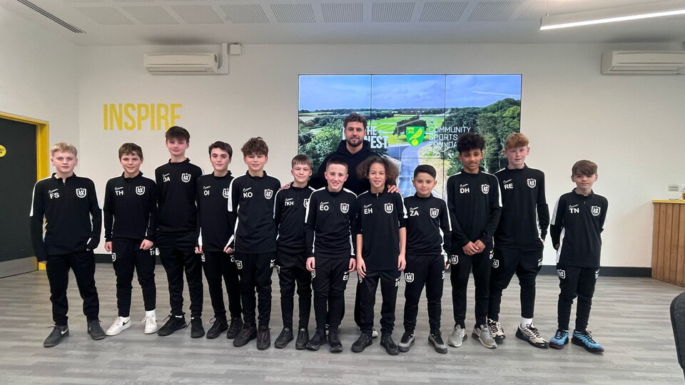Norwich City midfielder Emi Marcondes this week attended a Q&A with the Luca Academy Under-12s team, hosted by Norwich City Football Development.