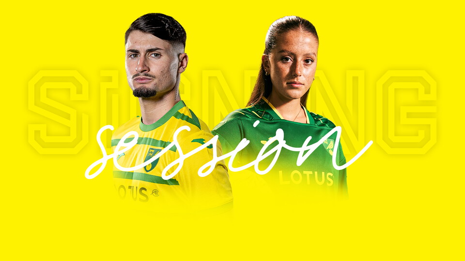 Norwich City fans will have the chance to meet Borja Sainz and Rebecca Russell at a signing session at Jarrold on Thursday, August 3.