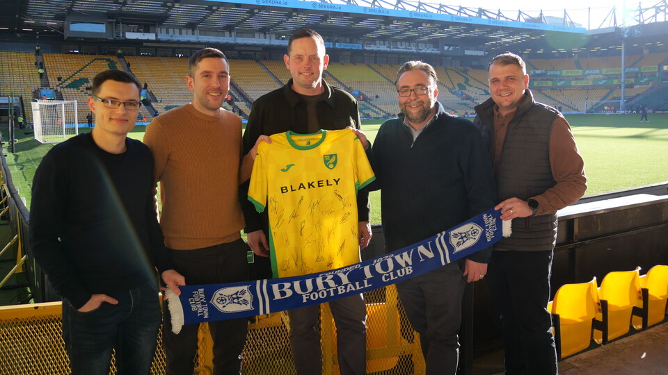 Norwich City are delighted to announce the beginning of a partnership with Bury Town Community Football Club.