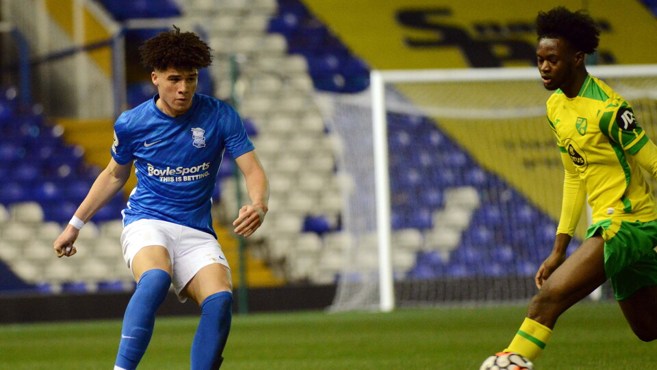 Norwich City's Under-23s were beaten 2-1 away to Birmingham City in the Premier League 2 Division Two at St. Andrew's Trillion Trophy Stadium on Monday night.
