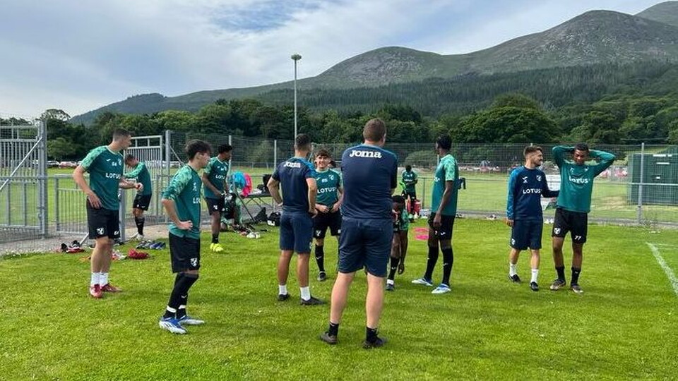 The Norwich City Under 18s visited the mountainous area of Newcastle in Northern Ireland for a five day pre-season tour last week.