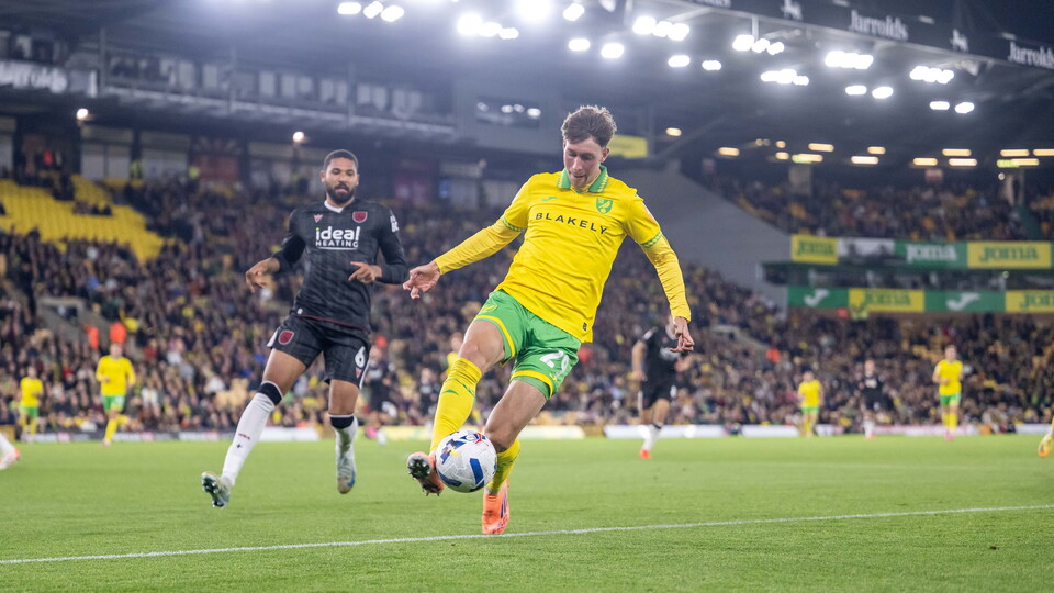 The matchworn shirts from Norwich City's Sky Bet Championship fixture against West Bromwich Albion are now available via auction.