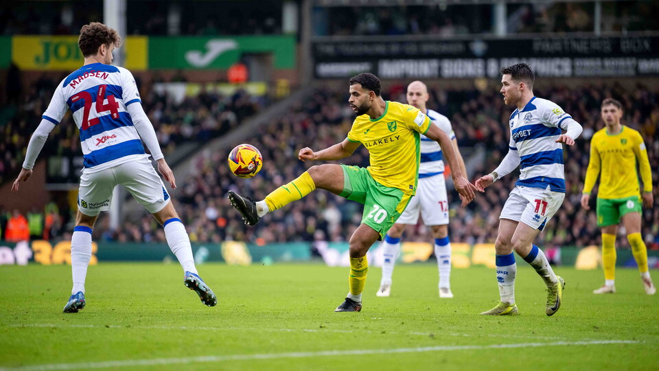 Norwich City ended 2024 with a point, drawing 1-1 at home to Queens Park Rangers in the Sky Bet Championship.