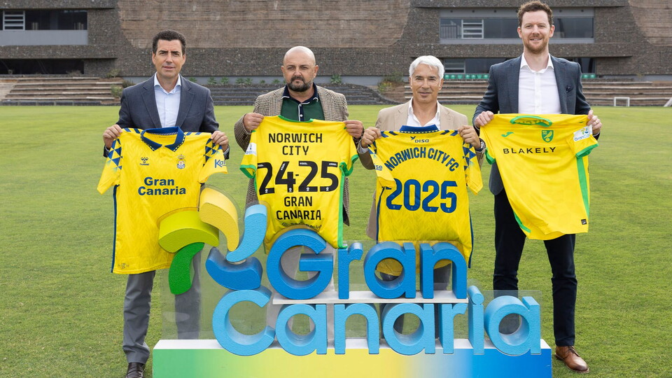 Norwich City are pleased to announce a renewal of the club's collaborative partnership with UD Las Palmas and Turismo de Gran Canaria.
