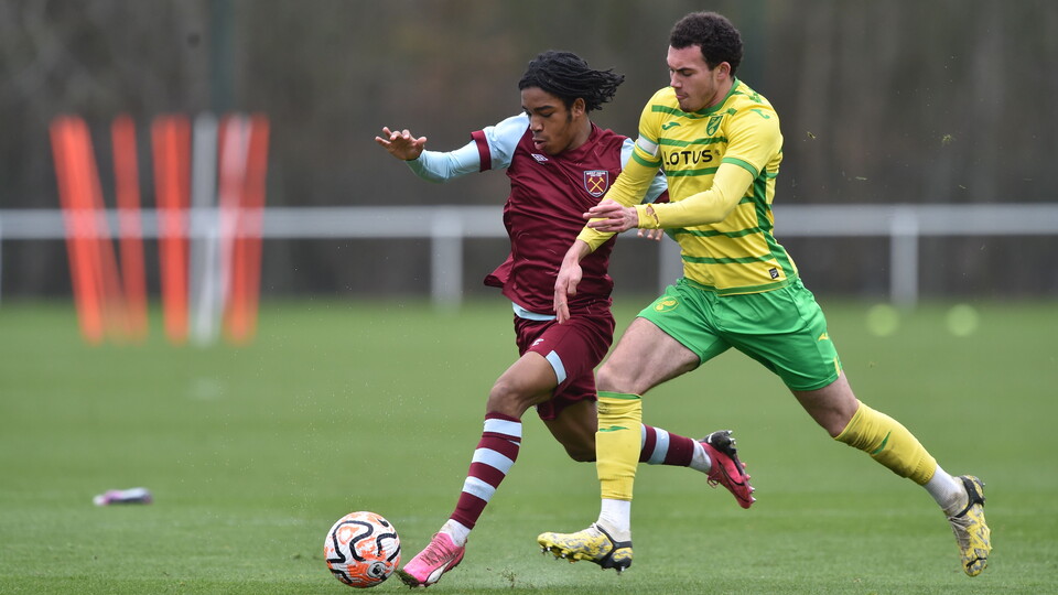 Norwich City Under-18s were beaten 5-1 by West Ham United in the Under-18 Premier League South.