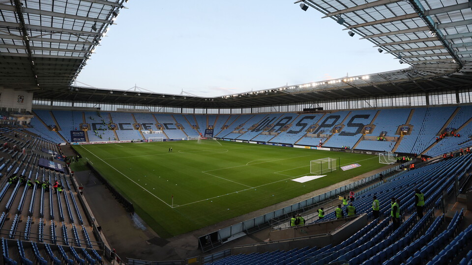Norwich City's fixture against Coventry City at the Coventry Building Society Arena has been selected for Sky Sports coverage.