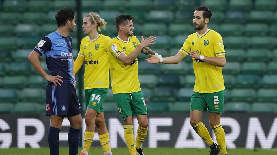 Mario Vrancic’s match worn shirt that he wore against Wycombe Wanderers has been made available for auction.