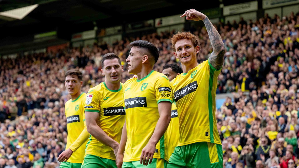 Take a look at our favourite photos from our 4-0 win at Carrow Road against Hull City in the club's dedicated matchday for World Mental Health Day, working with the Samaritans.