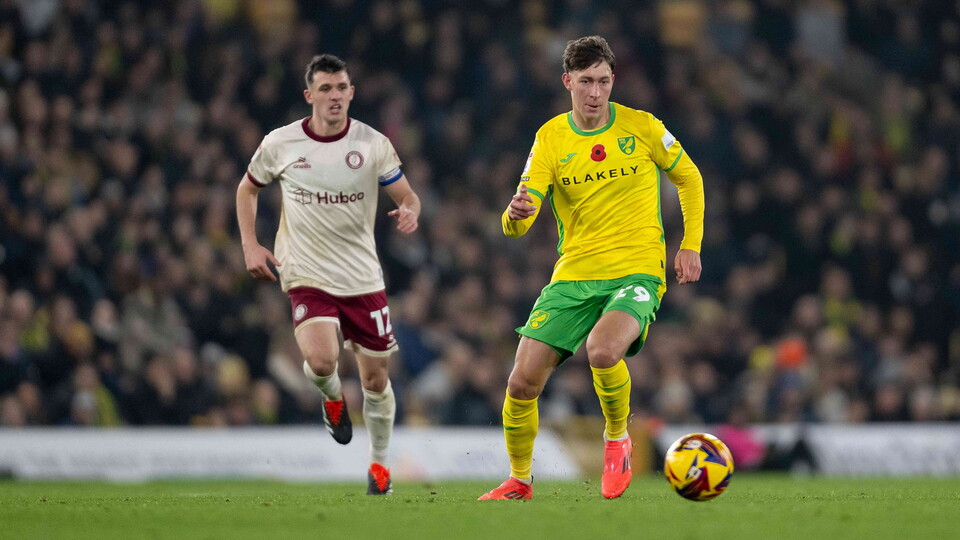 Norwich City fell to a 2-0 defeat at home to Bristol City in the Sky Bet Championship, ending the Canaries' year-long unbeaten run at Carrow Road.