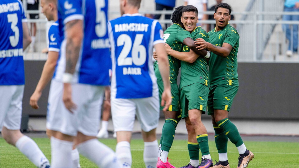 Marcelino Núñez's goal was the difference between the sides as Norwich City took on SV Darmstadt in a pre-season friendly.