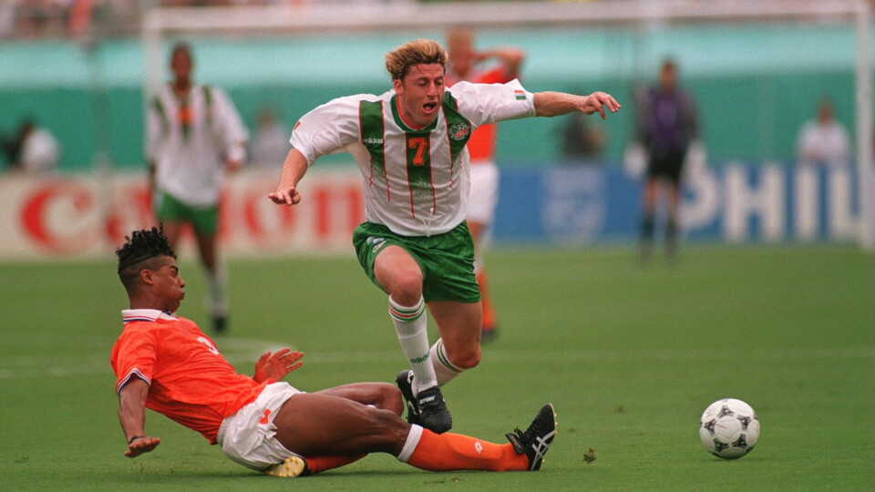 A look at former Norwich City player Andy Townsend’s inclusion in the Republic of Ireland’s squad for the 1990 and 1994 FIFA World Cups.